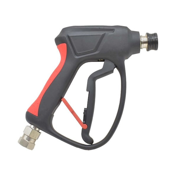 Interstate Pneumatics Pressure Washer Spray Gun - 5000PSI - 10GPM - 300 deg Farenheit - 3/8in FNPT x 1/4in Quick Connect PW7212 - main